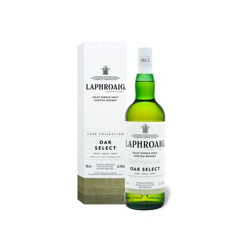 Laphroaig Oak Select Islay Single Malt Scotch Whisky mit Geschenkbox 40% Vol
