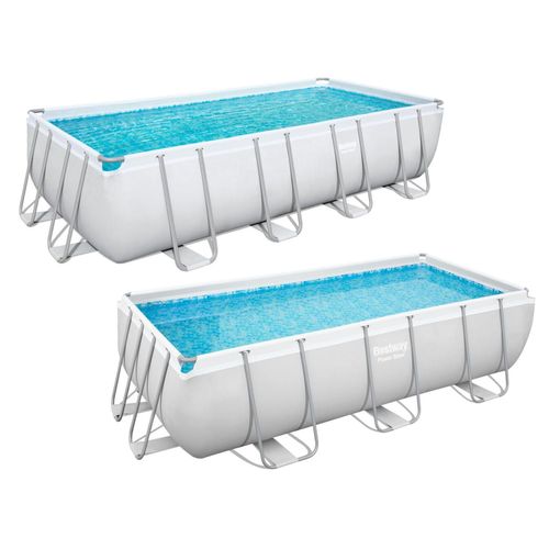 Bestway Power Steel™ Frame Pool Komplett-Set, eckig Image