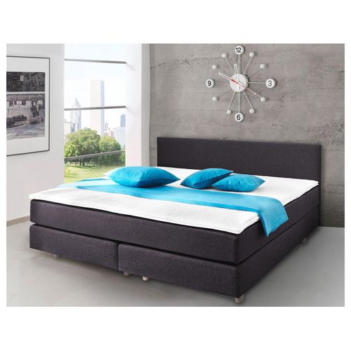 SUN GARDEN Bett in Boxspringoptik »ADELAIDE«, mit Polsterung, Federkernmatratze und Topper Image