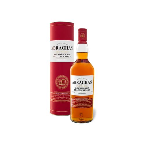 Abrachan Blended Malt Scotch Whisky 18 Jahre Double Cask Matured mit Geschenkbox 45% Vol Image