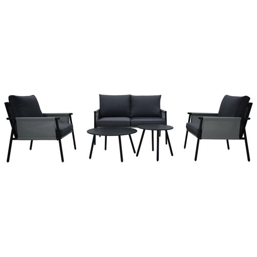 Quadrato Outdoor Loungeset »Textilen«, 5-teilig, aus witterungsbeständigen Material Image