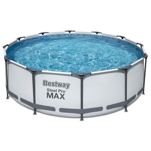 Bestway Pool »Steel ProMAX™«, Stahlrahmenpool-Set, Filterpumpe, Sicherheitsleiter 366x100 cm Image