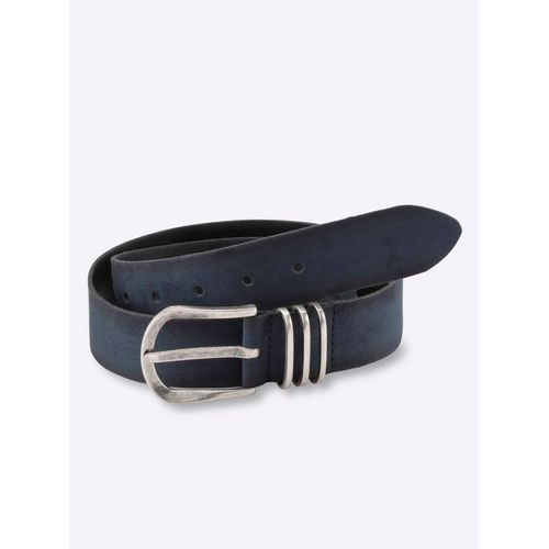 Taillengürtel HEINE, Damen, Gr. 85, blau (marine), Gürtel