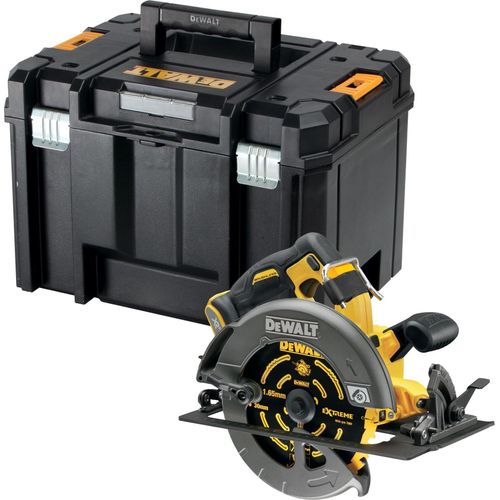 DeWALT DCS578NT-XJ Akku-Handkreissäge (bl), Flexvolt, 190 mm, Schnitttiefe 90°/45° 67/49 mm, T STAK-Box VI, ohne Akku