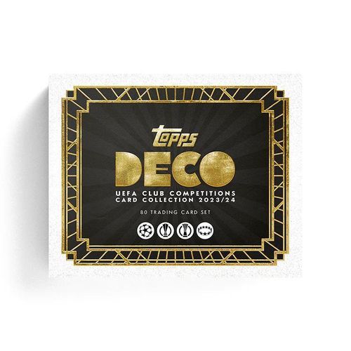 Topps UEFA Club Competitions (UCC) Deco 2023/24 Hobby Box