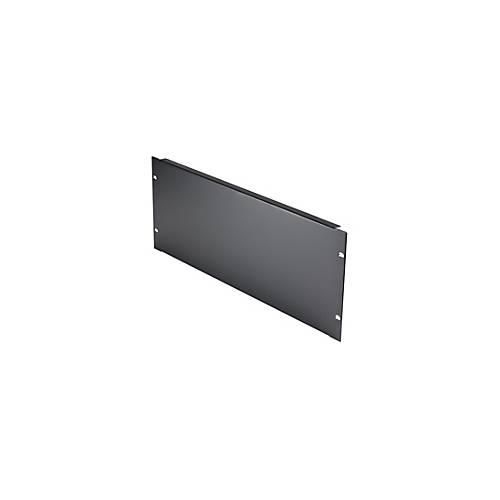 StarTech.com 4U Blank Panel for 19 inch Rack, Rack Mount Blanking Panel for Server/Network Racks & Cabinets, 4RU Rackmount Filler Panel/Spacer/Plates, Solid Panel, Cold-Rolled Steel, Black - 4U Blanking Panel (RKPNL4U)