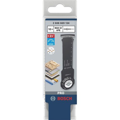 PRO MAII 32 APB Blatt für Multifunktionswerkzeuge, 32 x 80 mm, 10-tlg.