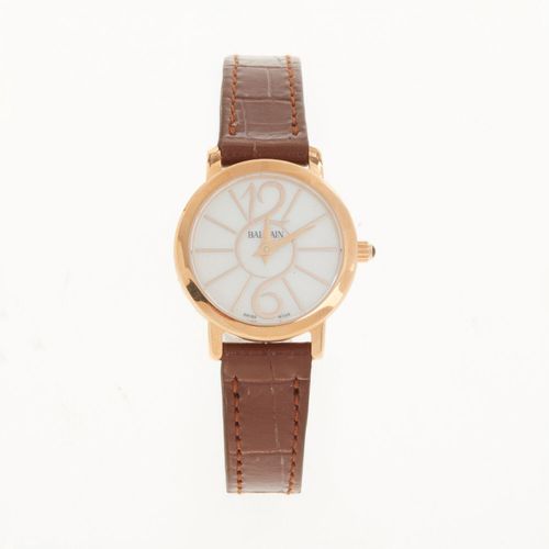 Mehrfarbige Elegance Chick Armbanduhr mit Lederarmband