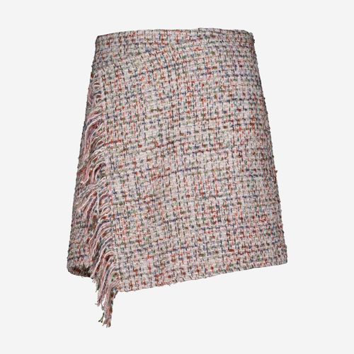 Mehrfarbiger Minirock mit Muster