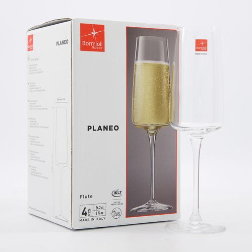 4er-Pack weiße runde Trinkgläser Image