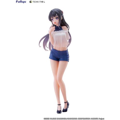 Rascal Does Not Dream of Bunny Girl Senpai Tenitol PVC Statue Mai Sakurajima 29 cm