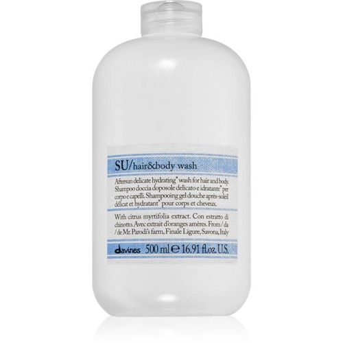 Davines SU Hair&Body Wash Douchegel en Shampoo 2in1 500 ml
