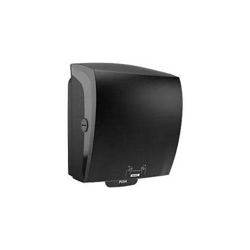 KATRIN System Papierhandtuchrollenspender Schwarz 82094