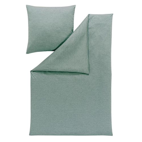 Estella Bettwäsche Takoma , Mintgrün , Textil , Uni , 135x200 cm , Oeko-Tex® Standard 100 , bügelfrei, atmungsaktiv, hautfreundlich, weiche und