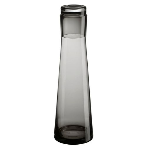 ASA Karaffe Lina , Grau , Glas , 0,7 L , 30 cm , Deckel , Kaffee & Tee, Kannen, Karaffen