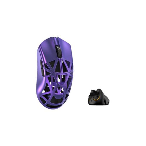 WLMouse Beast X Pro (Solid Side + Omron) / Wireless 8K / Magnesium - Gaming Maus (Lila)
