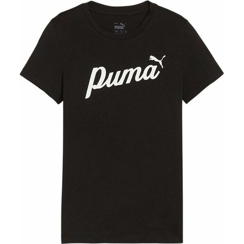 Kurzarm-T-Shirt für Kinder Puma Essentials + Script