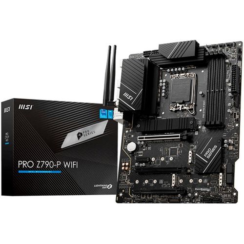 MSI Mainboard "PRO Z790-P WIFI", schwarz, B:27cm H:7cm T:35cm, Mainboards