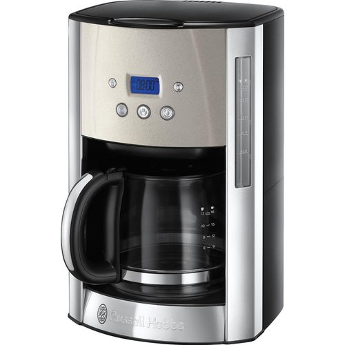 RUSSELL HOBBS Filterkaffeemaschine "Luna Moonlight Grey 23241-56", beige (sand), 1,5 l, 14, Kaffeemaschinen, mit fingerabdruckresistenter Lackierung