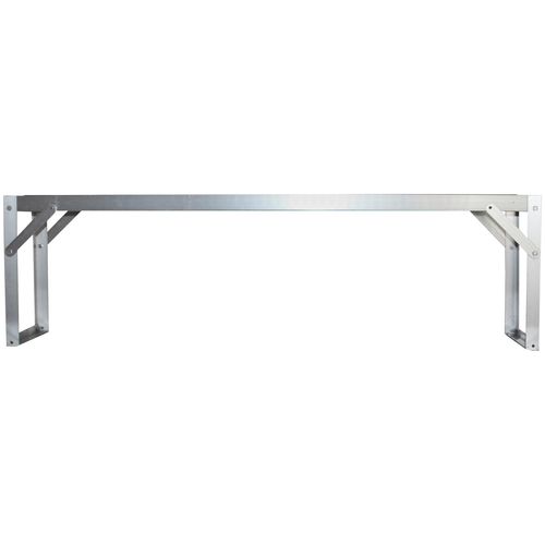 Tischelement VITAVIA, silber (silberfarben), B:121cm H:39cm T:28cm, Tische