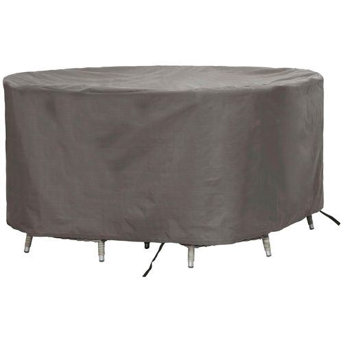 Gartenmöbel-Schutzhülle WINZA OUTDOOR COVERS, grau (anthrazit), B:200cm H:85cm L:200cm, Polypropylen (PP), Planen, geeignet für Gartenmöbel, rund