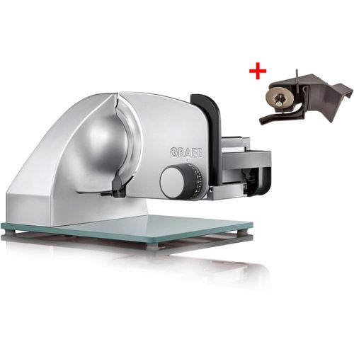 GRAEF Allesschneider "Master M 23", silber, B:29,5cm H:25,5cm T:40,5cm, Allesschneider, Gratis Messerschärfer im Wert von 44,99€ UVP