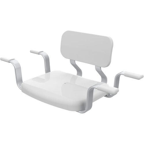 Badewannensitz BISCHOF "Sid II", weiß, B:78cm H:35cm, Badewannensitze, TÜV/GS geprüft