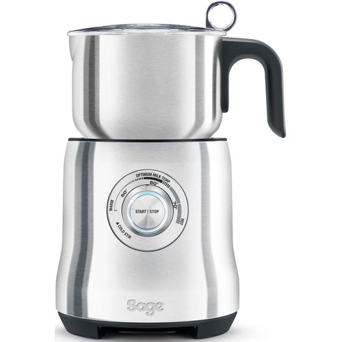 SAGE Milchaufschäumer "the Milk Café, SMF600BSS", silber (edelstahlfarben), B:16,2cm H:15,4cm T:26,1cm, Milchaufschäumer