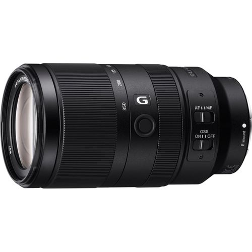 SONY Objektiv "SEL-70350G E-Mount Super-Telezoom", schwarz, H:14,2cm Ø:7,7cm, Objektive, E 70-350mm F4.5-6.3 G, OSS, APS-C