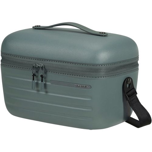Beautycase SAMSONITE "STACKD Beauty Case, forest, 25 cm", Gr. B/H/T: 35cm x 25cm x 23cm, grün (forest), Polycarbonat, Taschen, Beauty-Bag Beautybox Schminketui Kosmetikbox