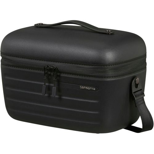 Beautycase SAMSONITE "STACKD Beauty Case, black, 25 cm", Gr. B/H/T: 35cm x 25cm x 23cm, schwarz, Polycarbonat, Taschen, Beauty-Bag Beautybox Schminketui Kosmetikbox