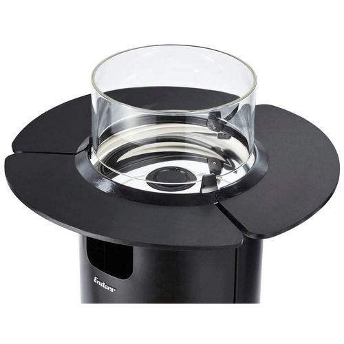 Ablagetisch ENDERS "Tischablage 3er Set für Nova LED", schwarz, B:62cm H:5cm T:62cm, Tische, Ablagetisch, BxT: 62x62 cm