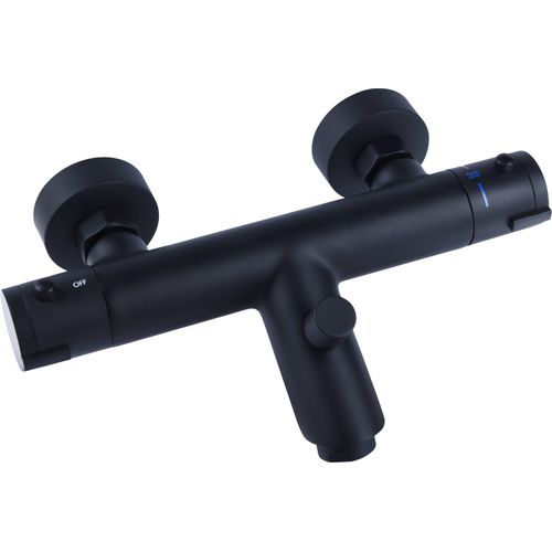 Badarmatur CORNAT, schwarz, Messing, Armaturen