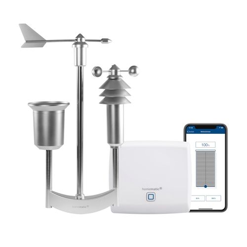 HOMEMATIC IP Wetterstation "Access Point + Wettersensor – pro", weiß, Wetterstationen