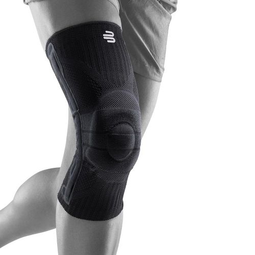 Kniebandage BAUERFEIND "Knee Support", Gr. M, schwarz, Obermaterial: 57% Baumwolle, 41% Polyester, 2% Elasthan, Bandagen Kniebandage