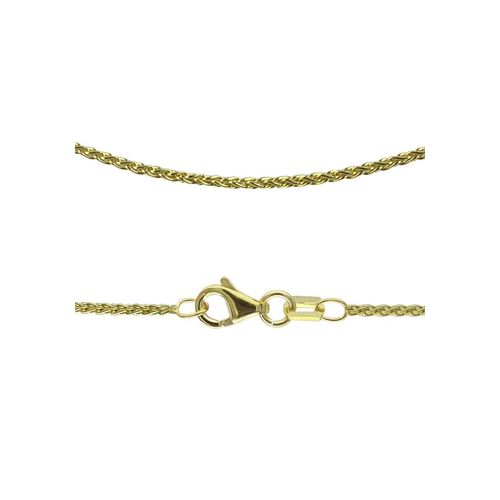 Collierkettchen FIRETTI "Schmuck Geschenk Gold 333 oder 585 Zopfkettengl. in mehreren Breiten" Gr. 50, gold (gelbgoldfarben), Halsketten, Damen, 50, Gelbgold 333, B: 1mm, Made in Germany, B:1mm