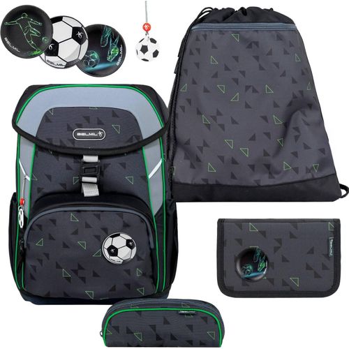 Belmil Schulranzen Set Striker X "Fußball" 1.Klasse Jungen Einschulung Grundschule Maxi 2026