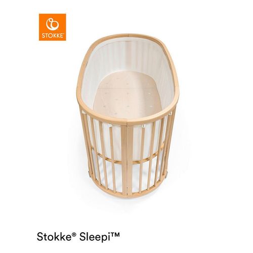 Stokke Nestchen , Weiß , Kunststoff , Füllung: Polyester , 136x10x0 cm , Schlafen, Babybett-Ausstattung, Babynestchen, Bettnestchen