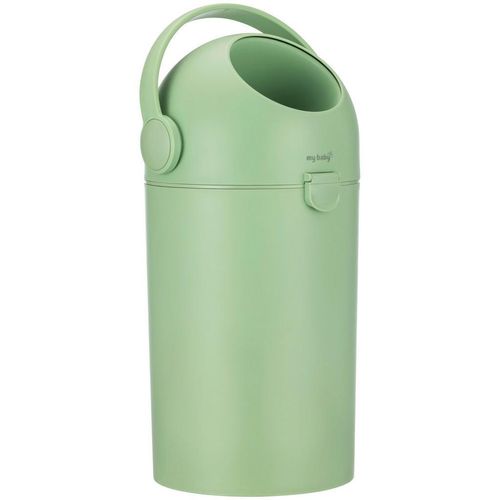 My Baby Lou Windeleimer , Grün , Kunststoff , 55 cm , mit Deckel , Pflegen, Wickeln, Windeleimer