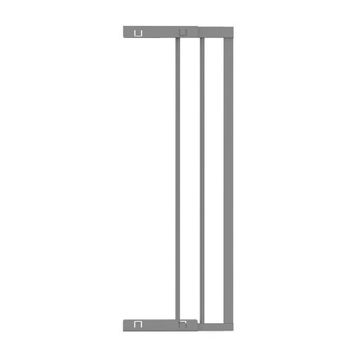 Geuther Schutzgitterverlängerung , Hellgrau , Metall , 16x81.5 cm , Kindersicherheit, Treppenschutzgitter