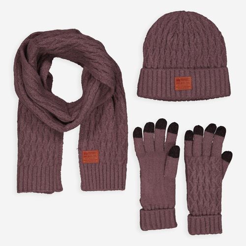 3-teiliges braungraues Set Image