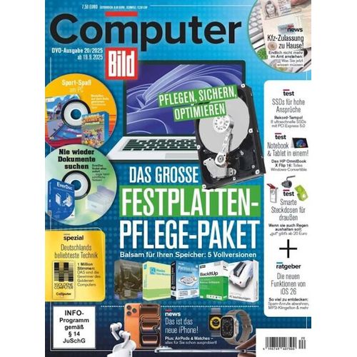 Computer Bild mit DVD Abo