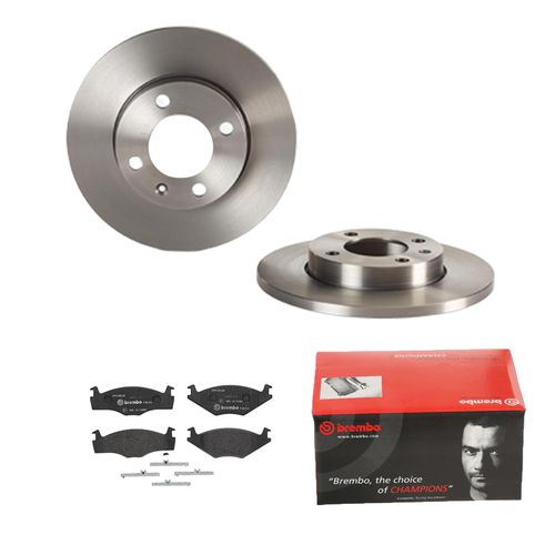 BREMBO Bremsensatz-Vorderachse Bremsensatz, Scheibenbremse vorne rechts links voll 239mm für SKODA VW SEAT (FAW) (SVW) AUDI NISSAN 176698151 41060V439 Image