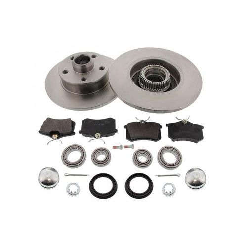 MAPCO Bremsensatz, Scheibenbremse hinten rechts links voll 226mm für SKODA VW SEAT PEUGEOT AUDI VAG 191698451D 191698451B 357615601B 47773 Image