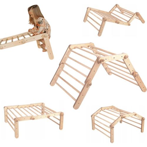 Klettergerüst indoor Fipitri | Sprossenwand kinder Pikler Kletterwand Kletterbogen Kinderzimmer