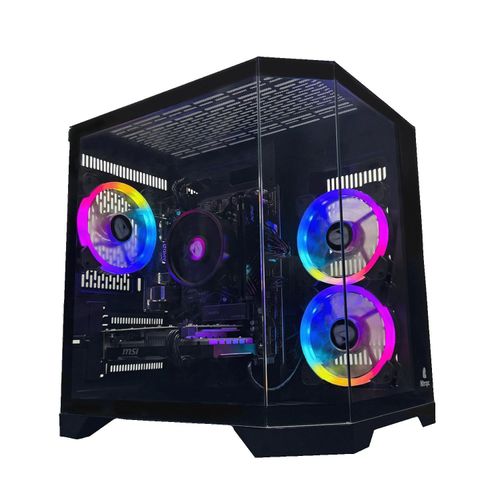 PC Gaming NitroPC Pro All-Round Plus · FPS144 · 1440p Alto · R7 5700X + RTX 5060, RAM 32GB, M.2 1TB, Windows 11, WLAN, Schwarz