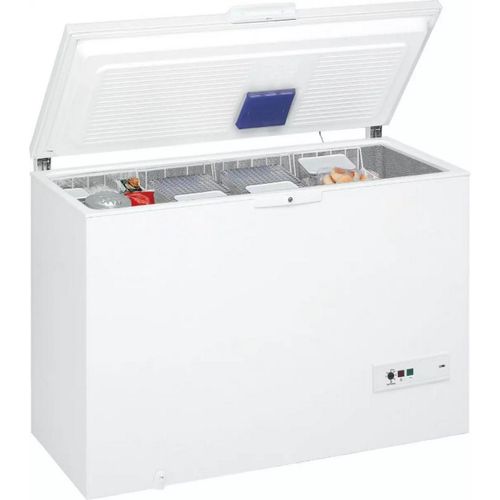 Gefrierschrank WHIRLPOOL, Truhe, 437 l, en.tr. E, weiß