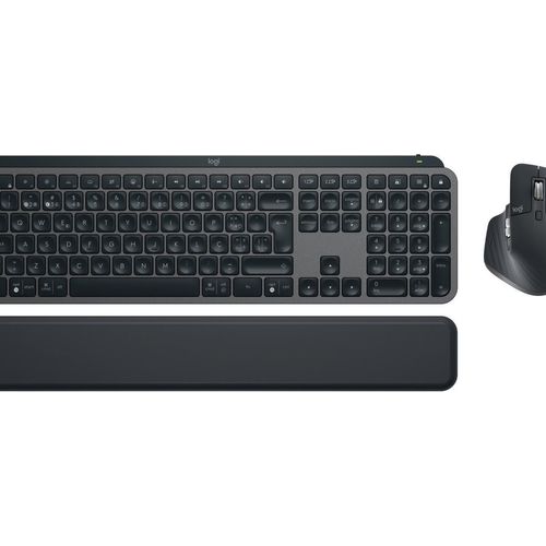 Logitech MX Keys S Tastatur + Logitech MX Master 3s Graphite Maus