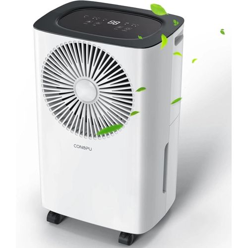 CONOPU Luftentfeuchter 12L/Tag Raumentfeuchter Auto Entfeuchtung 24H-Timer