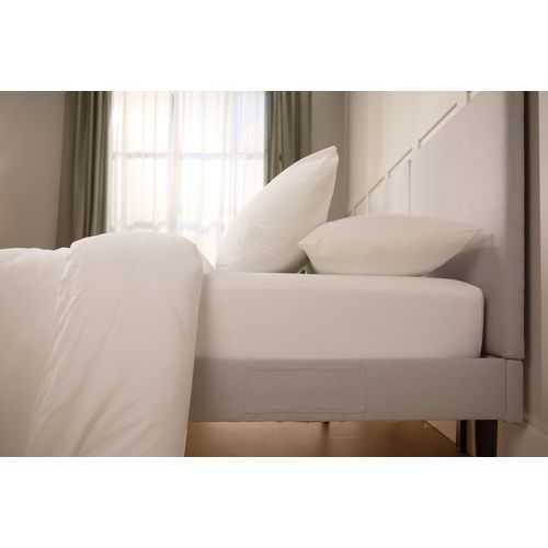 Emma Classic Spannbettlaken | Weiss | 180x200cm Image